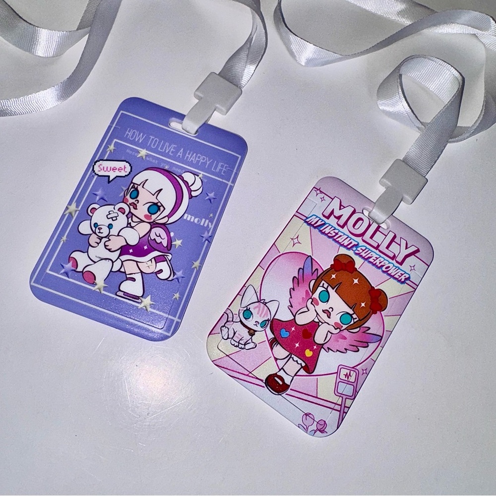 Set of 2 Molly Card/Badge Holders